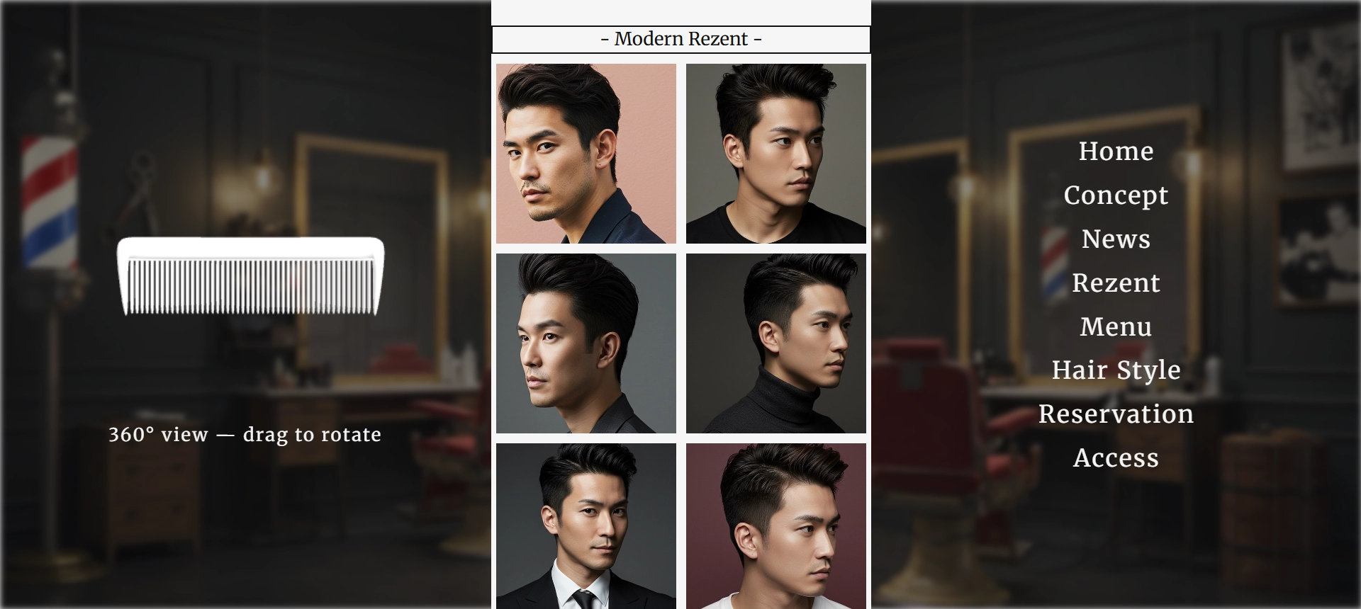 Black Alley 1950 - リーゼント専門理容室 - 画像2